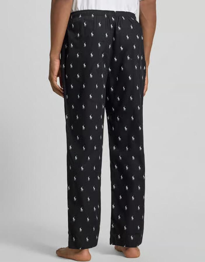 Polo Ralph Lauren Underwear Pyjamabroek met all-over logo model 'WOVEN' - Foto 3