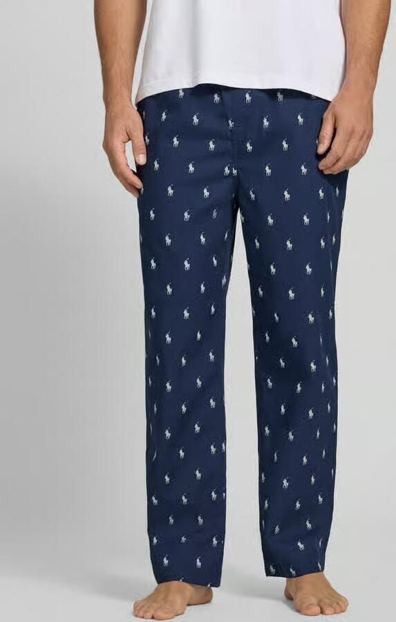 Polo Ralph Lauren Underwear Comfort Fit pyjamabroek van puur katoen Model 'PJ PANT-SLEEP-BOTTOM' - Foto 6