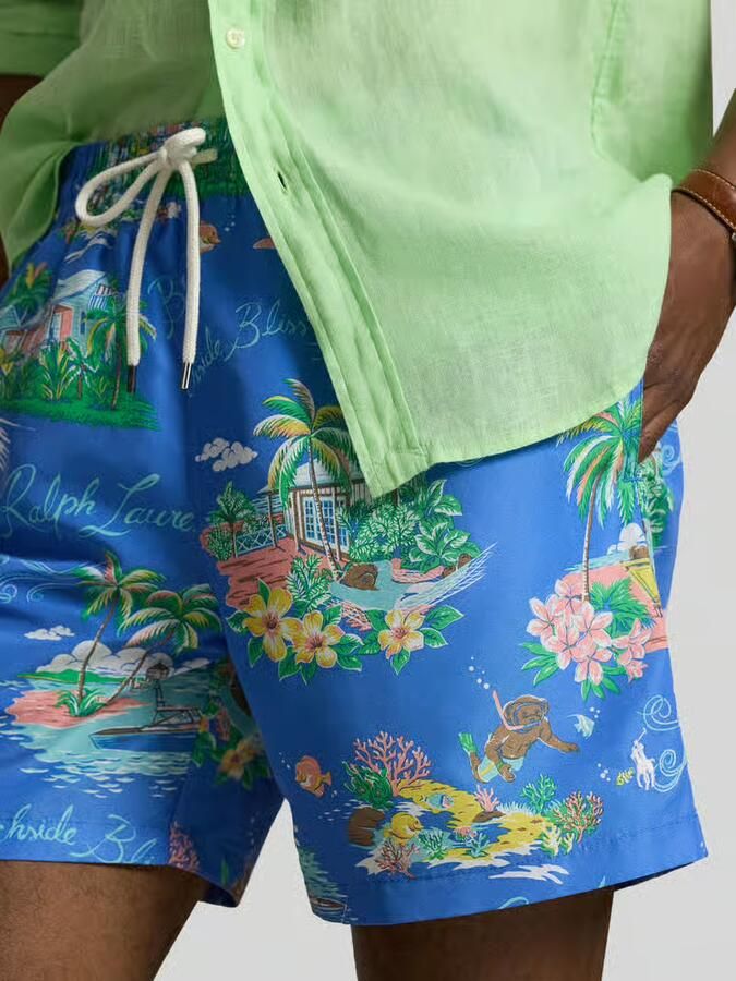 Polo Ralph Lauren Underwear regular fit zwembroek met all-over motief