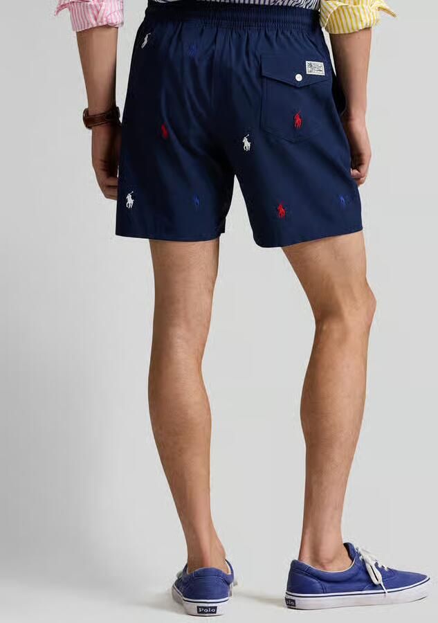 Polo Ralph Lauren Zwembroek MAILLOT DE BAIN UNI EN POLYESTER RECYCLE