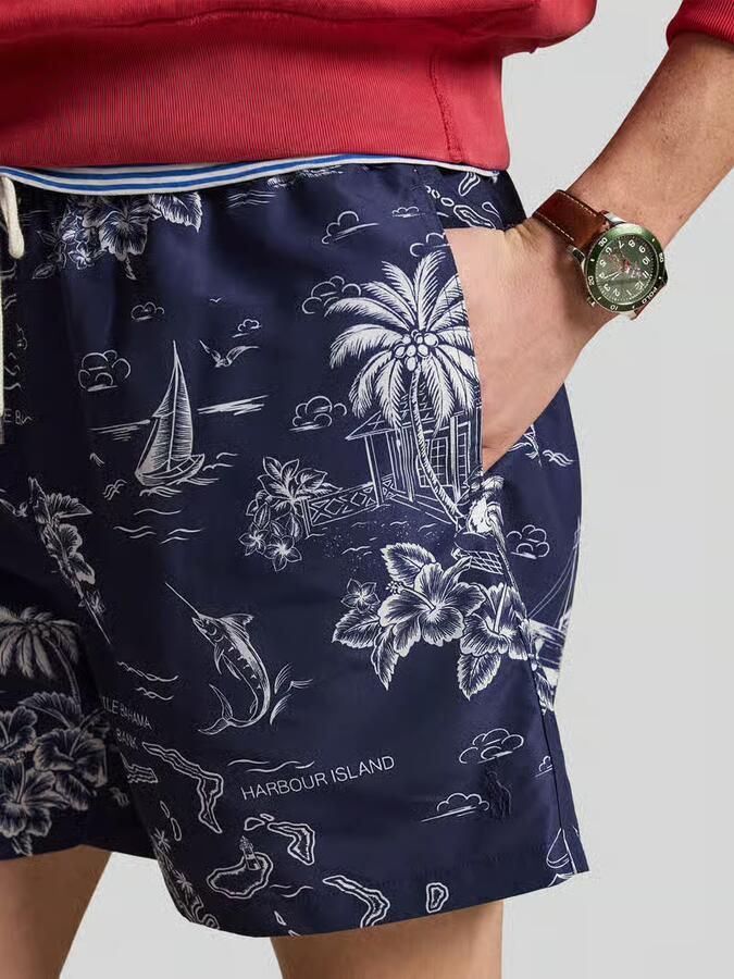 Polo Ralph Lauren Underwear regular fit zwembroek met tunnelkoord
