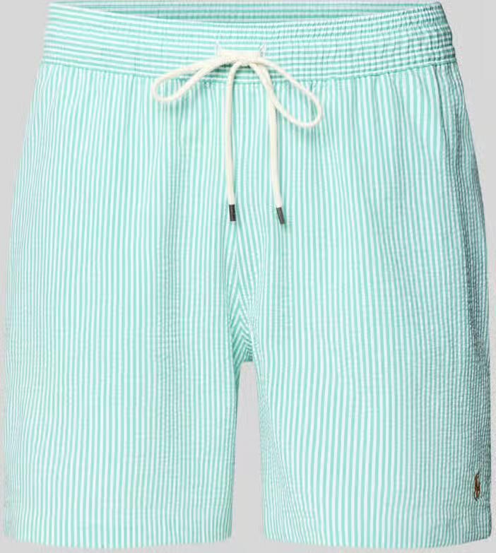 Polo Ralph Lauren Underwear regular fit zwembroek van katoenmix model 'TRAVELER' - Foto 2