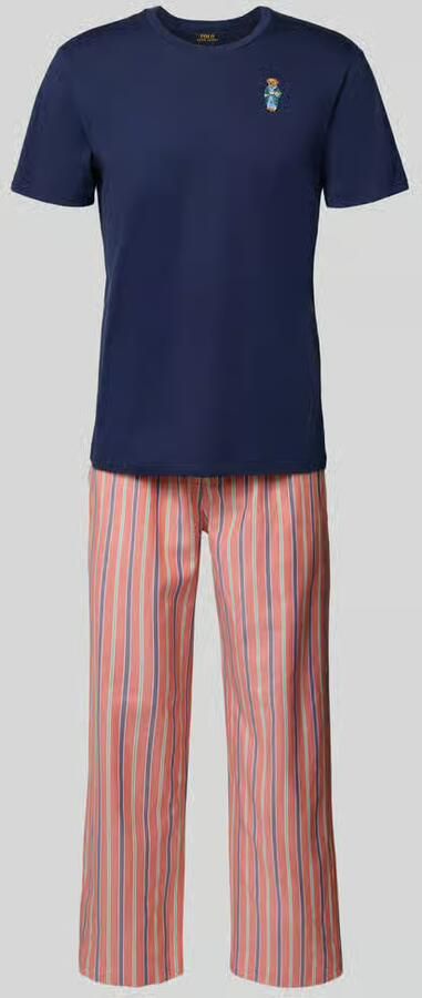 Polo Ralph Lauren Underwear Relaxed fit pyjama met logostitching model 'Sleep'