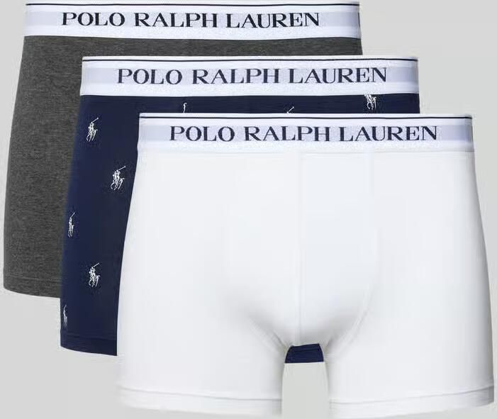 Polo Ralph Lauren Underwear Skinny fit boxershort van katoenmix in een set van 3 stuks