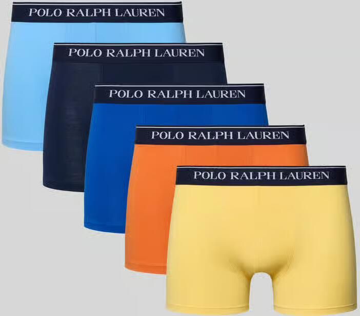 Polo Ralph Lauren Underwear Skinny fit trunks van katoenmix in Set van 5 - Foto 2