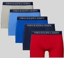 Polo Ralph Lauren Underwear Skinny fit trunks van katoenmix in Set van 5