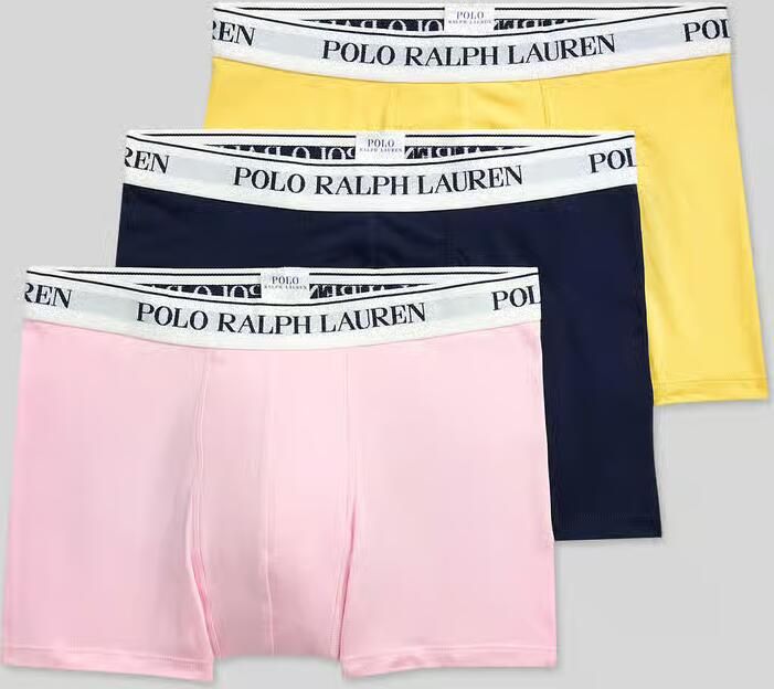 Polo Ralph Lauren Underwear Skinny fit boxershorts van katoenmix in Set van 3 - Foto 2