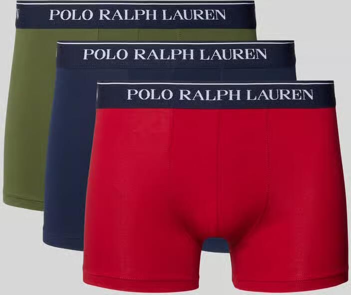 Polo Ralph Lauren Underwear Skinny fit boxershorts van katoenmix in Set van 3 - Foto 2