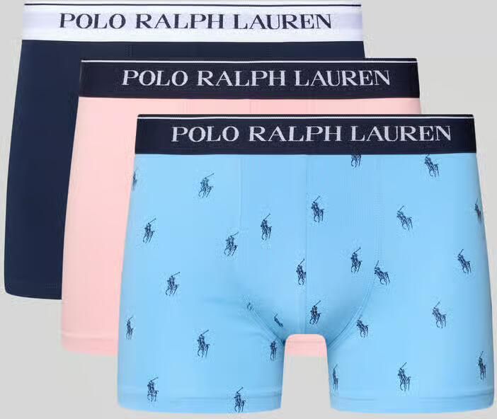 Polo Ralph Lauren Underwear Skinny fit boxershorts van katoenmix in Set van 3 - Foto 2