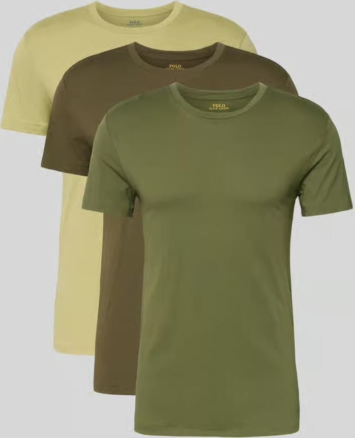 Polo Ralph Lauren Underwear Slim fit T-shirt van puur katoen in een set van 3 stuks - Foto 2
