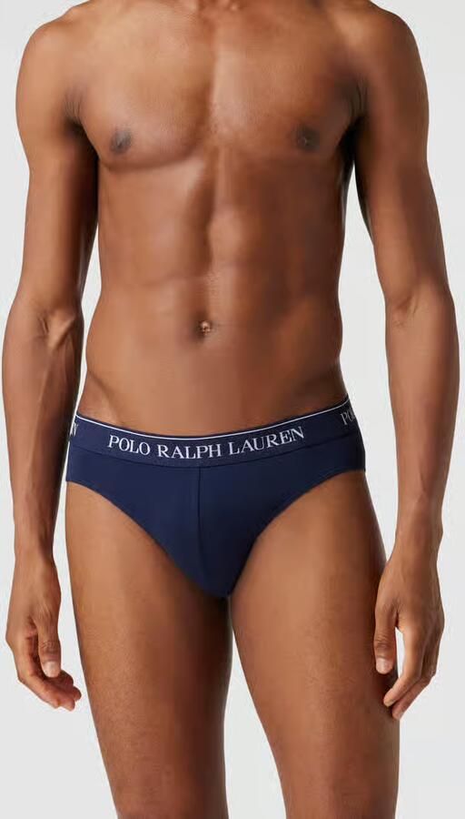 Polo Ralph Lauren MultiColour Briefs Pak met Logo Tape Multicolor Heren - Foto 3
