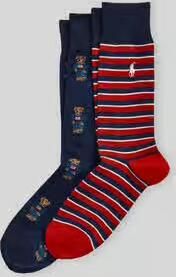 Polo Ralph Lauren Underwear Sokken met beermotief in set van 2