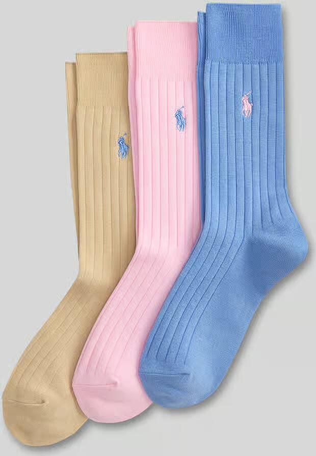 Polo Ralph Lauren Underwear Sokken van katoenmix in set van 3