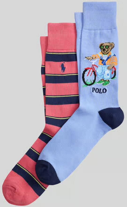 Polo Ralph Lauren Underwear Sokken van katoenmix met Polo Bear-print