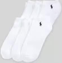 Polo Ralph Lauren Underwear Sneakersokken met labelstitching in een set van 6 paar - Foto 3