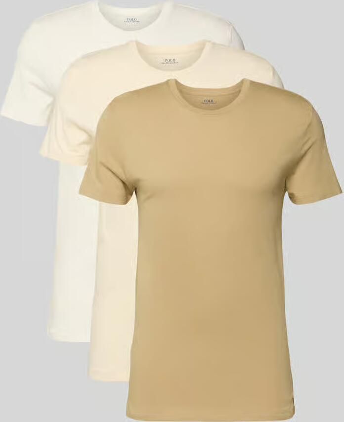 Polo Ralph Lauren Underwear T-shirt met geribde ronde hals in een set van 3 stuks - Foto 2