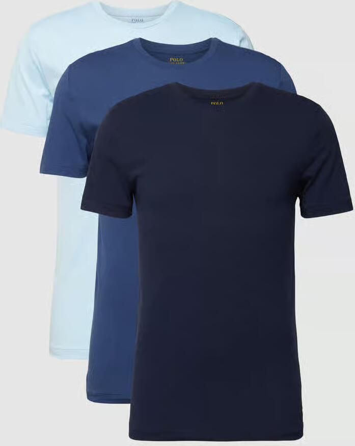 Polo Ralph Lauren Underwear Slim fit T-shirt van 100% katoen in een set van 3 - Foto 3
