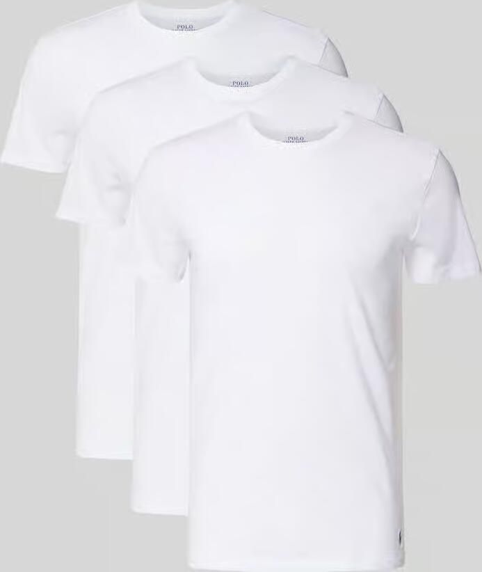 Polo Ralph Lauren Crew Undershirt (3 Pack) T-shirts Heren white maat: XXL beschikbare maaten:S M L XL XXL - Foto 5