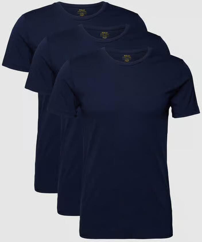 Polo Ralph Lauren Underwear Regular fit T-shirt in een set van 3 stuks model 'Crew'