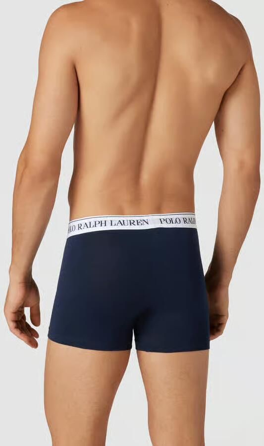 Polo Ralph Lauren Underwear Boxershort met elastische band met logo in een set van 3 stuks - Foto 2