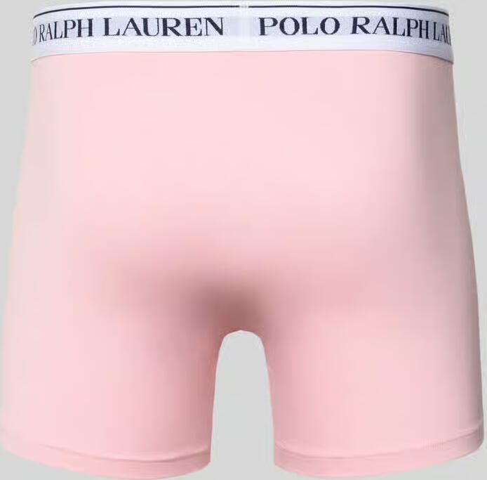 Polo Ralph Lauren Underwear Trunks van katoenmix in 3-pack