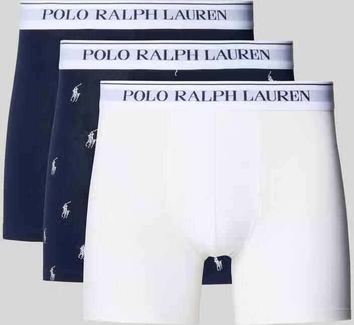 Polo Ralph Lauren Underwear Boxershort met logo in band in een set van 3 stuks model 'BRIEF' - Foto 5