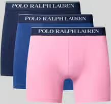 Polo Ralph Lauren Underwear Trunks van katoenmix in een set van 3