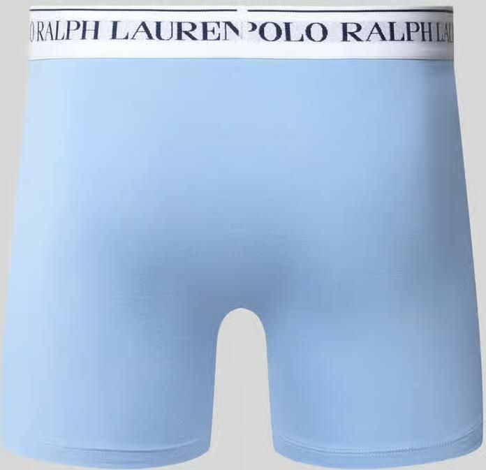 Polo Ralph Lauren Underwear Trunks van katoenmix in een set van 3 - Foto 2