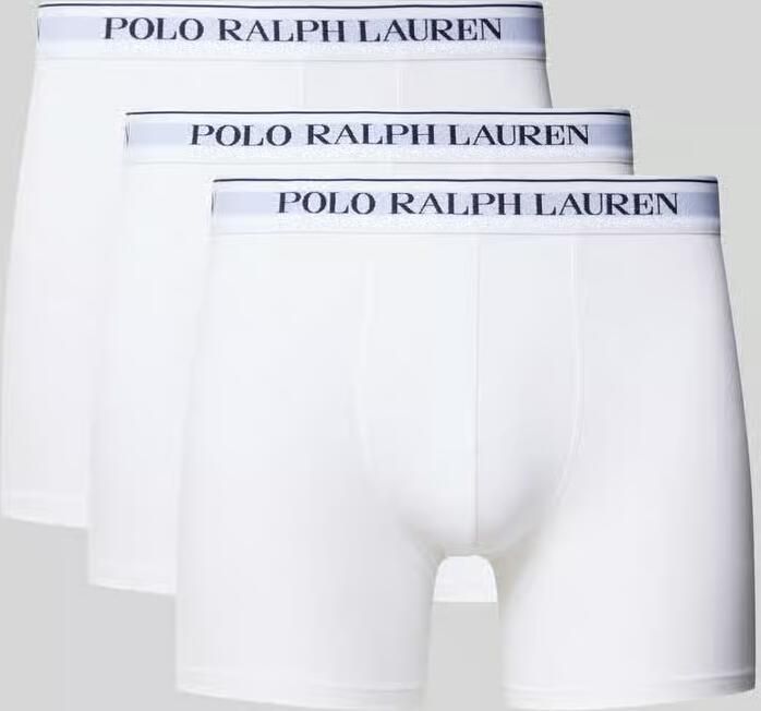 Polo Ralph Lauren Underwear Trunks van katoenmix in set van 3