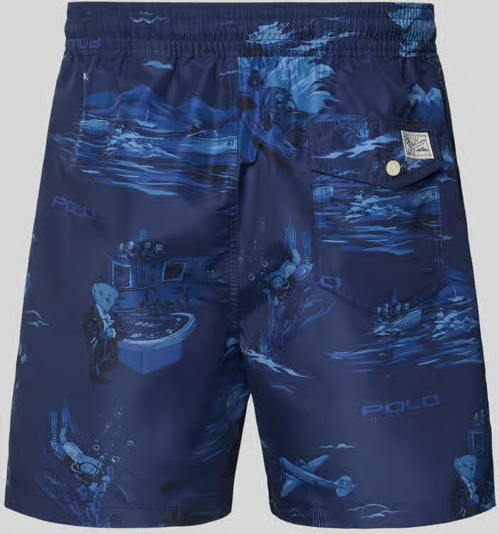 Polo Ralph Lauren Underwear Zwembroek met elastisch band en tunnelkoord