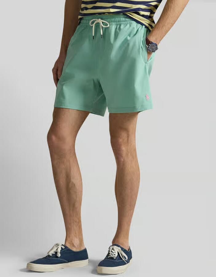 Polo Ralph Lauren Underwear Zwembroek met logostitching model 'TRAVELER' - Foto 3