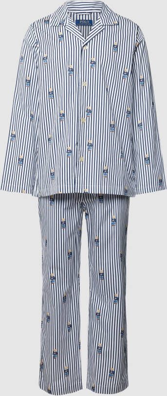 Polo Ralph Lauren Underwear Pyjama met all-over motief model 'BAE'