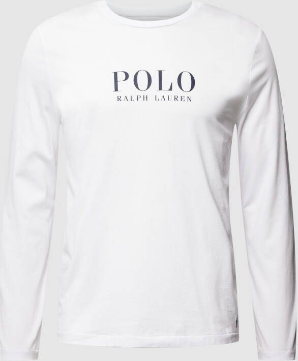 Polo Ralph Lauren Underwear Shirt met lange mouwen en labelprint