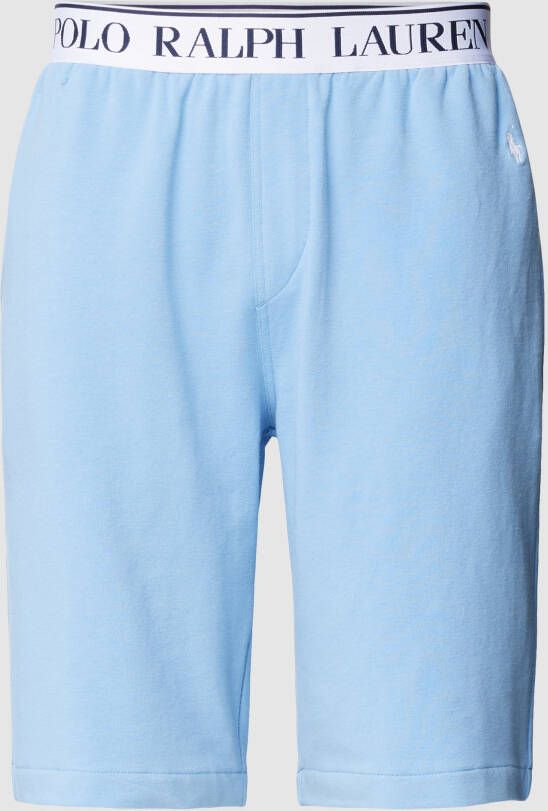 Polo Ralph Lauren Underwear Slim fit sweatshorts met labelstitching