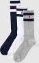 Polo Ralph Lauren Underwear Sokken met contraststrepen in een set van 3 paar - Thumbnail 1