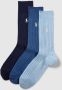 Polo Ralph Lauren Underwear Sokken met labelstitching in een set van 3 paar - Thumbnail 1