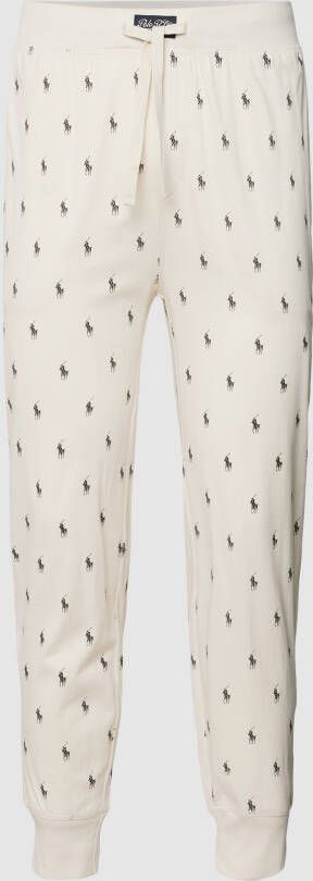 Polo Ralph Lauren Underwear Sweatpants met all-over motief model 'LIQUID'