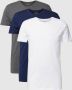 Polo Ralph Lauren Underwear T-shirt met logostitching in een set van 3 stuks - Thumbnail 1