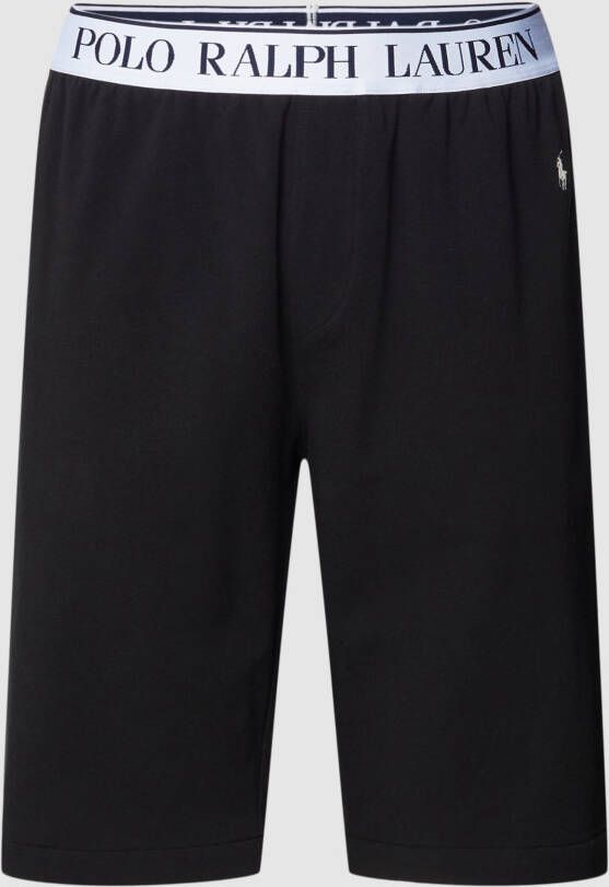 Polo Ralph Lauren Underwear Sweatshorts met elastische band met logo model 'FLEECE'