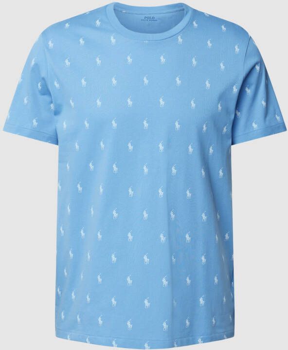 Polo Ralph Lauren Underwear T-shirt met all-over print model 'LIQUID'