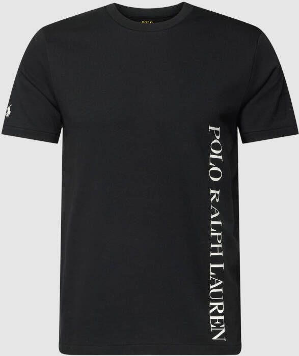 Polo Ralph Lauren Underwear T-shirt met labelprint model 'LOOPBACK'