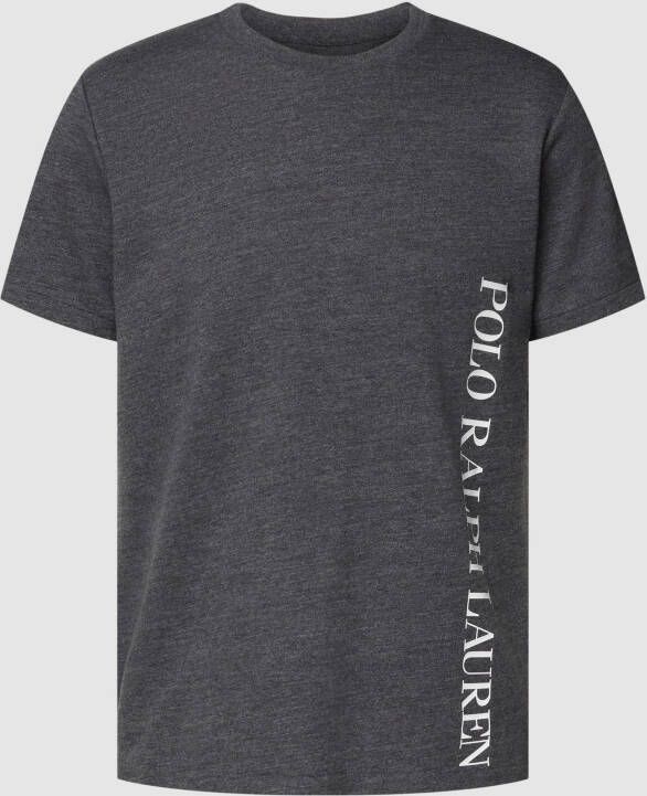 Polo Ralph Lauren Underwear T-shirt met labelprint model 'LOOPBACK'