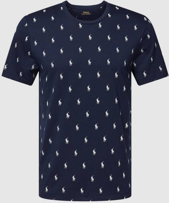 Polo Ralph Lauren Underwear T-shirt met logomotief model 'LIQUID COTTON'