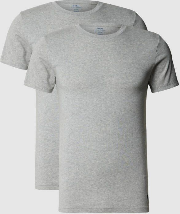 Polo Ralph Lauren Underwear T-shirt met logostitching in een set van 2 stuks