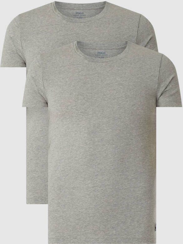 Polo Ralph Lauren Underwear T-shirt met stretch in set van 2 stuks