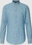 Polo Ralph Lauren Blauw Slim-Fit Overhemd met Pony Borduursel Blue Heren - Thumbnail 2