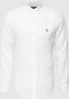 Polo Ralph Lauren Mannen linnen shirt op maat gemaakte lange arm Wit Heren - Thumbnail 3