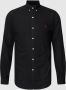 Ralph Lauren Zwarte Polo Shirt met Klassieke Kraag en Knoopsluiting Black Heren - Thumbnail 1
