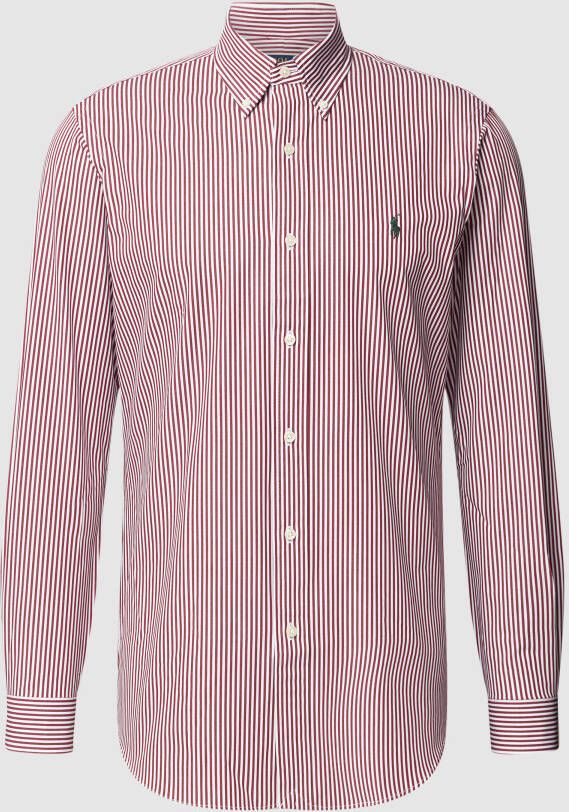 Polo Ralph Lauren Custom fit vrijetijdsoverhemd met streepmotief