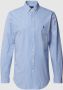 Ralph Lauren Stijlvolle Blauw Witte Hairline Streep Sport Shirt Blauw Heren - Thumbnail 3